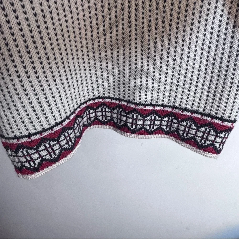 DALE OF NORWAY Sz S Scandinavian Style Wool Sweater Long Sleeve Colourful Cozy - Picture 3 of 8